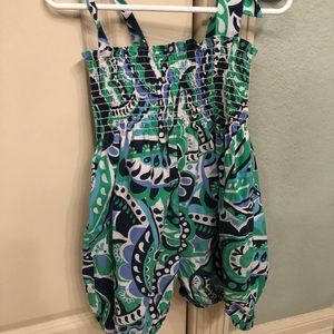 Kelly’s kids girls Paisley romper 4